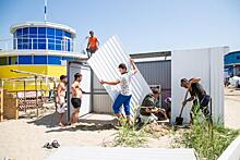 На пляже Анапы сносят рынок, работавший под вывеской яхт-клуба