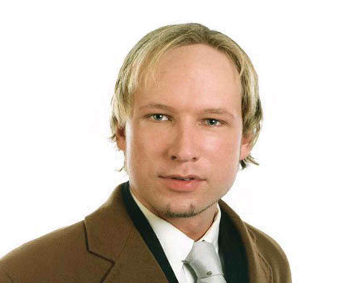 Террорист Брейвик сменил имя на самое распространенное в Норвегии