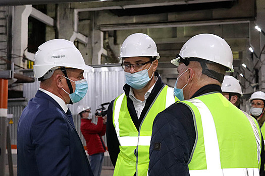 Авдеев проконтролировал работу электростанции