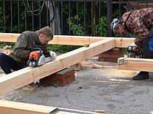 В центре Тотьмы началось строительство «Вологодской ярмарки»