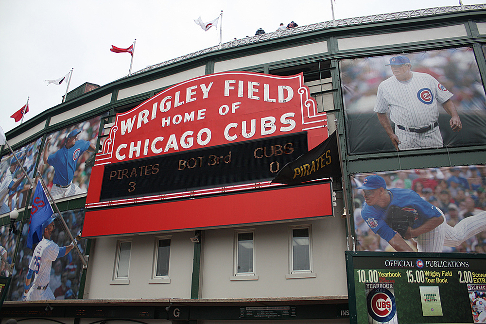 Стадион Wrigley Field, Чикаго, США, Северная Америка и Карибы