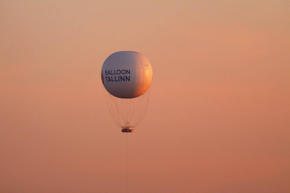 Аэро-аттракцион Balloon Tallinn , Таллин, Эстония, Европа