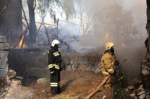 Мину времен ВОВ нашли на месте тушения пожара в Ростове