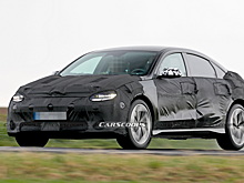 Hyundai Ioniq 6 2023 модельного года засветился с новым спортивным бампером