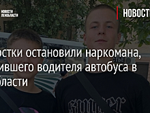 Подростки остановили наркомана, ограбившего водителя автобуса в Ленобласти