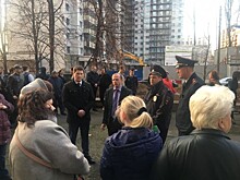 Участковый уполномоченный полиции района Проспект Вернадского Сергей Федюшкин отчитался перед жителями