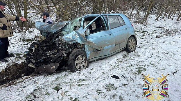 Два водителя погибли в лобовом ДТП в Краснодарском крае