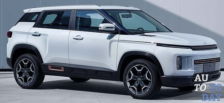 Серийный внедорожник Geely SX12 сохраняет стиль яркого концепта