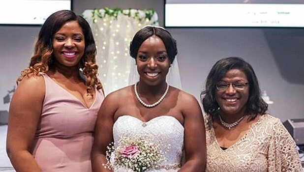 Бюджетное платье и счастливый жених: невеста умудрилась провести шикарную свадьбу задаром