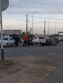 В Самарской области произошла жёсткая массовая авария