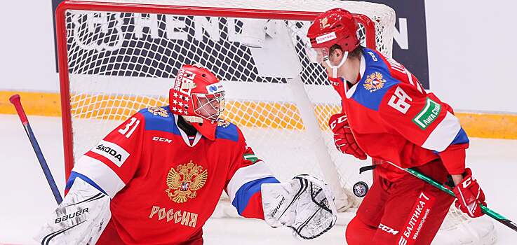 Самонов будет защищать ворота сборной России в матче с Чехией, Толчинский сыграет с Зерновым и Сошниковым