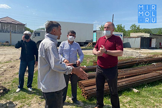 В одном из сел Буйнакского района начато строительство нового детсада