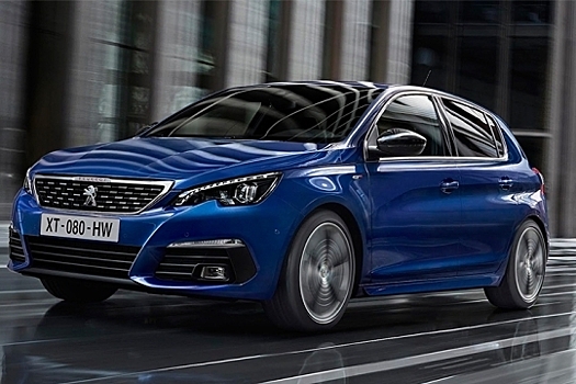 Представлен рестайлинговый Peugeot 308