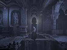 Геймплей дополнения The Crypt для хоррор-головоломки DARQ