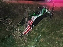 В Кировской области несовершеннолетний мотоциклист вылетел в кювет