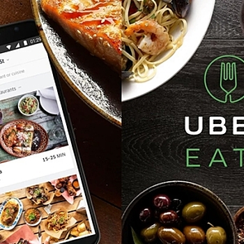 В обновлении сервиса Uber Eats появилась функция оценки заведений и блюд