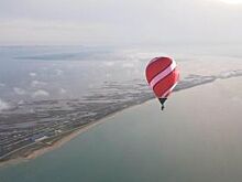 Аэронавты первыми в истории перелетели из Краснодарского края в Крым