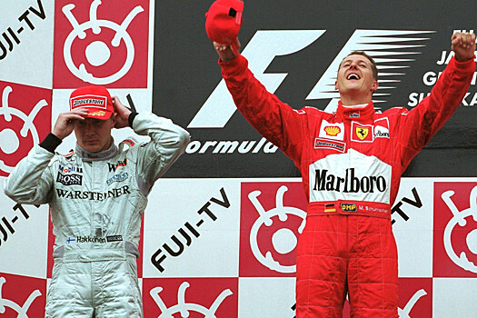 Гран-при Японии-2000: Михаэль Шумахер выиграл чемпионат с «Феррари», победив Хаккинена