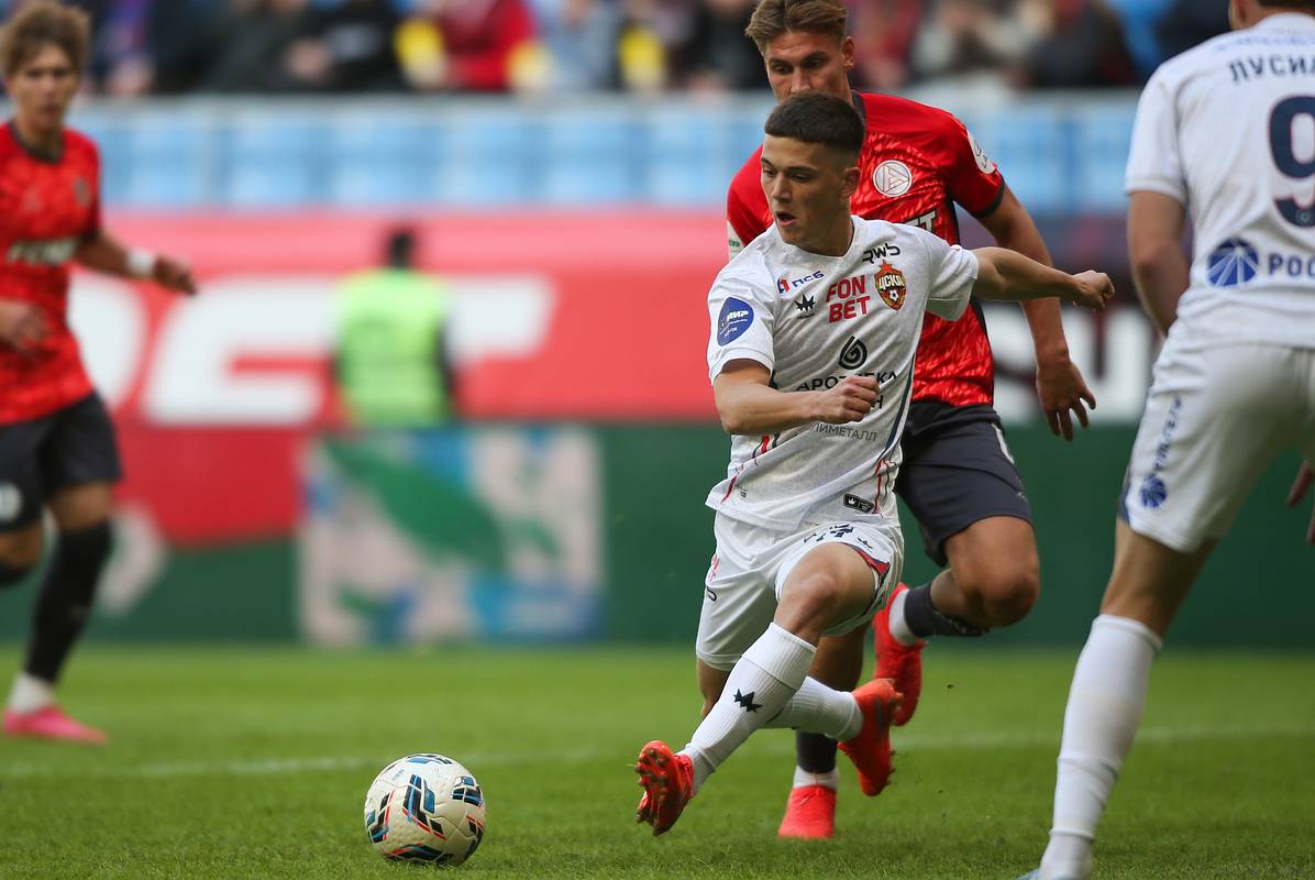 ЦСКА разгромил «Акрона» в матче РПЛ