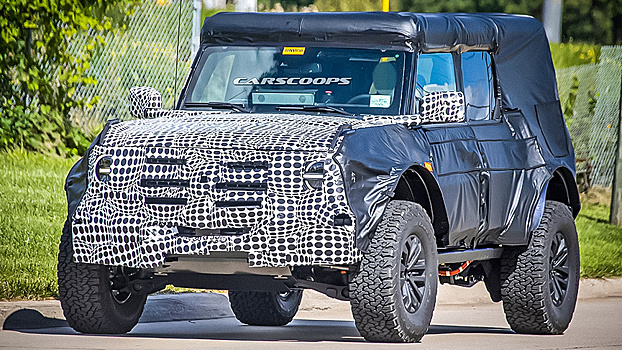 Фотошпион заснял экстремальный Ford Bronco Raptor