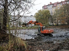 Мэрия: ила и грязи на дне водоёма в Чкаловске оказалось втрое больше, чем предполагалось