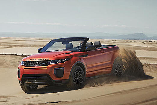 Range Rover рассекретил кабриолет Evoque
