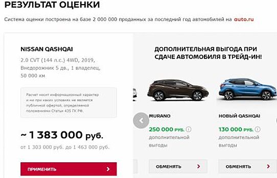 Nissan запускает онлайн-сервис для поиска машин