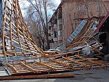 Ураган оставил без света 162 населенных пункта в Красноярском крае