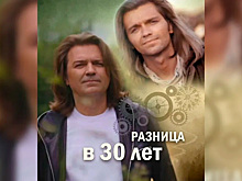 Дмитрий Маликов опубликовал фотоколлаж с собой с разницей в 30 лет