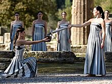 В Древней Олимпии зажгли огонь Олимпиады-2026