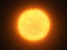 На Солнце произошла мощная вспышка