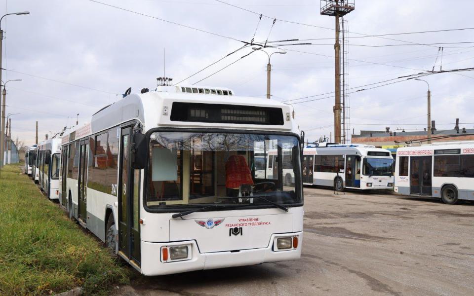 В Рязань на маршруты в ноябре выйдут 22 дополнительных троллейбуса