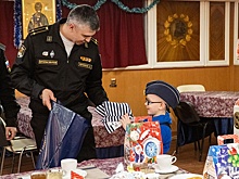 Шестилетний Володя побывал на борту крейсера "Петр Великий"