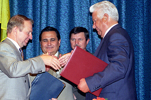 Как Ельцин и Кучма наследство СССР делили