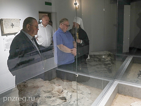 Степашин и Мельниченко приняли участие в открытии воссозданной Евлампиевской церкви-усыпальницы