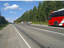 В Башкирии на ходу загорелся мотор рейсового автобуса