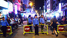 Улица Bui Vien официально стала пешеходной по вечерам в уикенд
