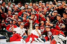 «Колорадо» выиграл первый Кубок Стэнли в 1996 году, как это было