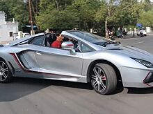 Житель Индии построил реплику Lamborghini Aventador, использовав необычный донор