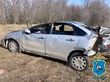 11 апреля в Самарской области пенсионер на Nissan разбился насмерть