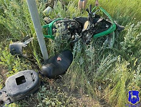 В Безенчукском районе Toyota сбила стоящий на обочине скутер, его водитель скончался