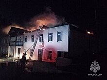 В Забайкалье загорелся дом культуры: причина оказалась необычной