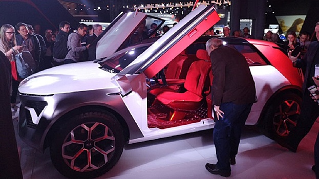 Kia продемонстрировала удивительный концепт электрокросса Habaniro