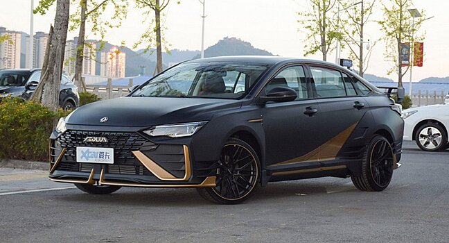 Концепт седана Dongfeng Aeolus Yixuan MAX Dark Night Edge Edition вышел в продажу в Китае