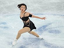 Каори Сакамото стала первой в короткой программе среди женщин на Skate Canada