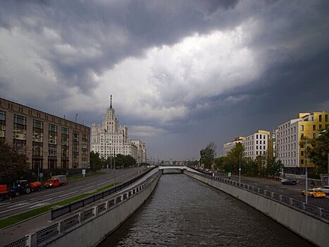 МЧС: сильный ливень и гроза ожидаются в Москве в ближайшие часы