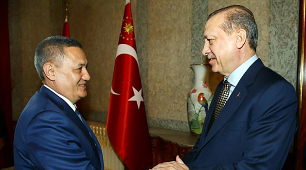 Президент Турции принял Рустама Азимова в Стамбуле