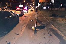 В Краснодаре из-за столкновения BMW с мотоциклом погиб один человек