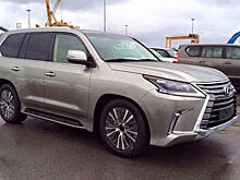 Рестайлинговый Lexus LX получил новый интерьер