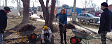 В Рубцовске идёт месячник санитарной очистки города